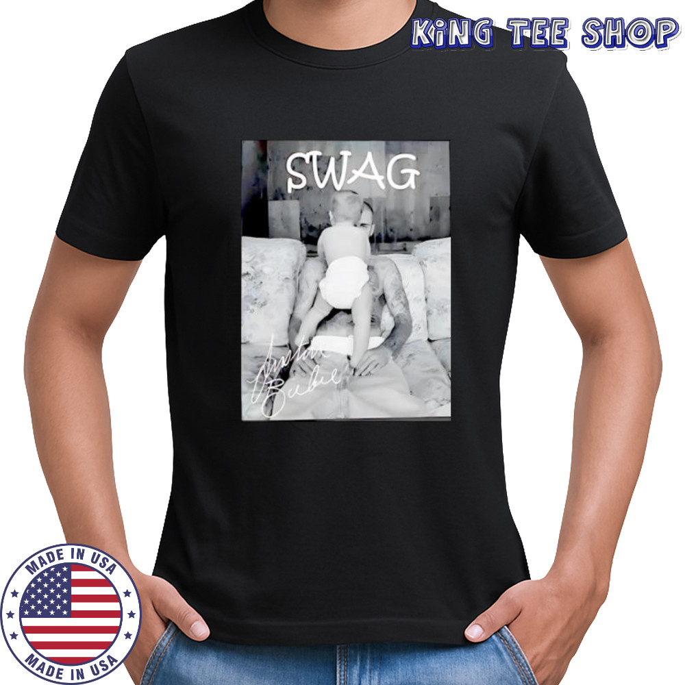 Swag Justin Bieber photo shirt