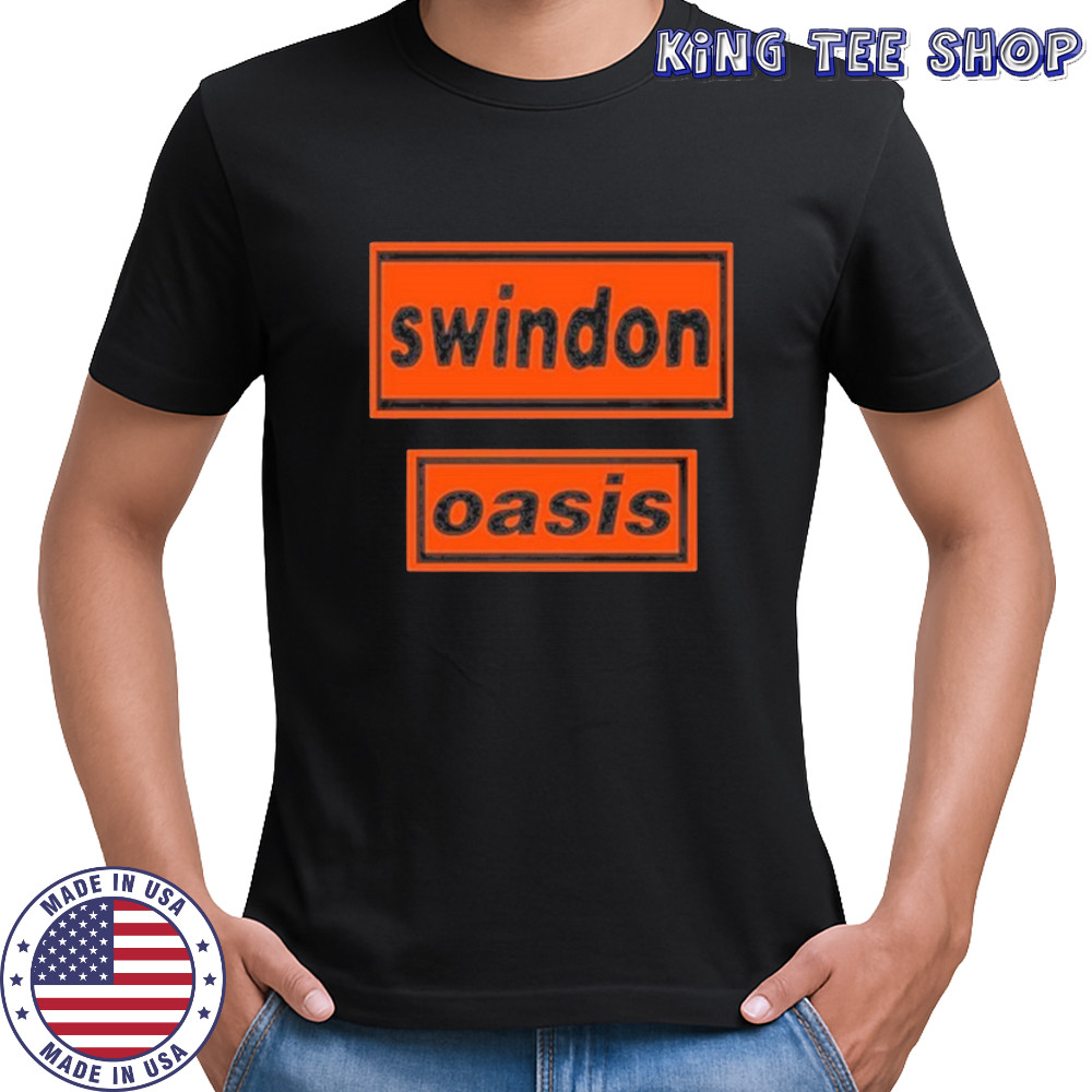Swindon Oasis 2025 Black T-Shirt