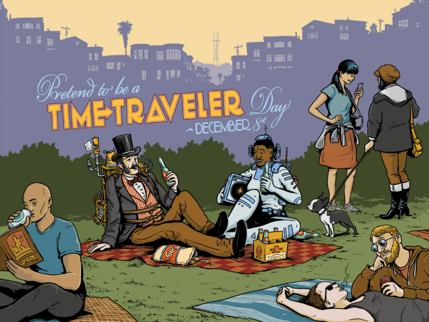 Why the Pretend to Be a Time Traveler Day T-shirt Turns Everyday Life Into an Adventure