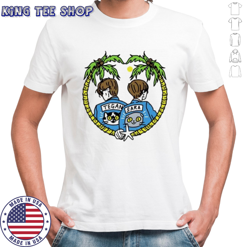 Tegan and Sara band logo shirt