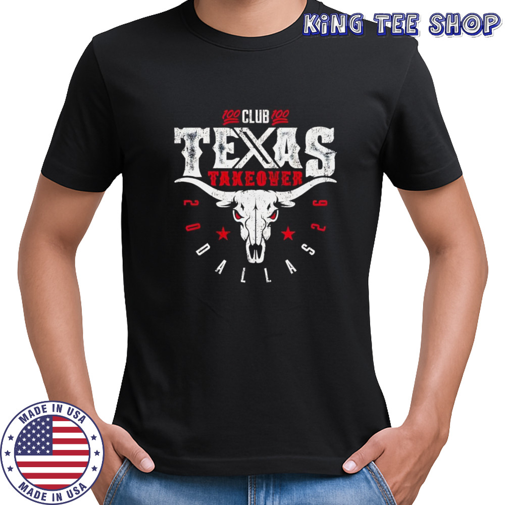 Texas takeover skull shirt