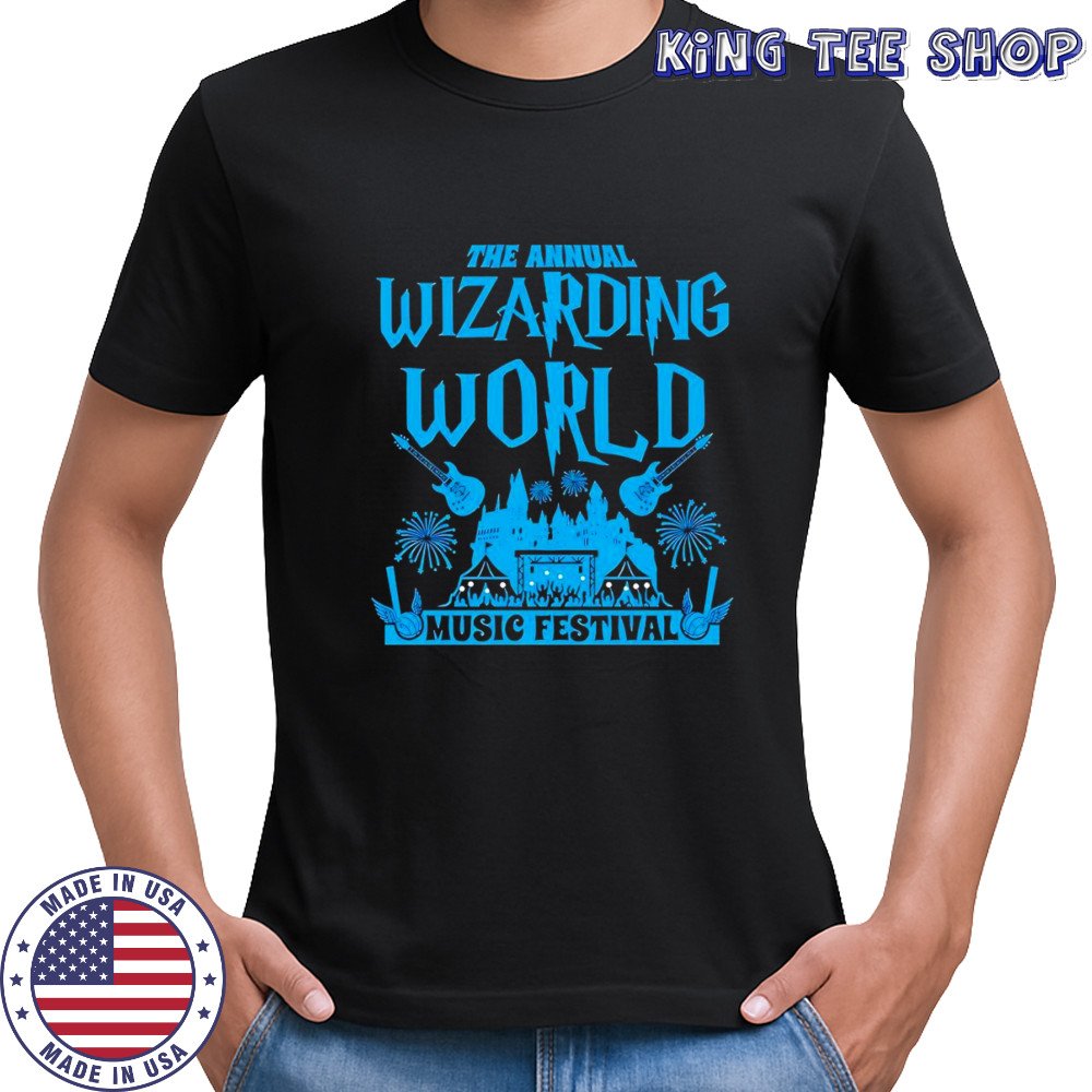 The annual wizarding world music festival shirt