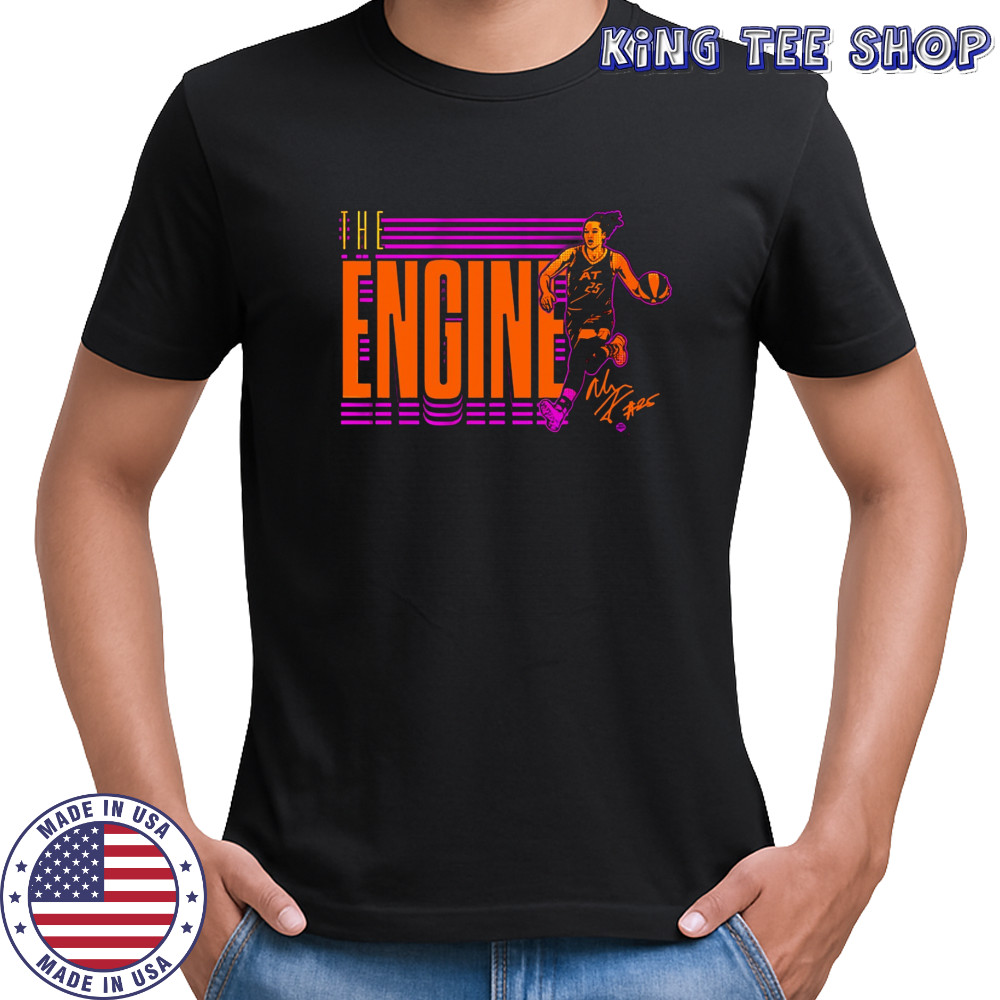 The engine Alyssa Thomas Phoenix Mercury WNBA signature shirt
