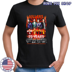 The Killers 25 years 2001 2026 thank you for the memories shirt
