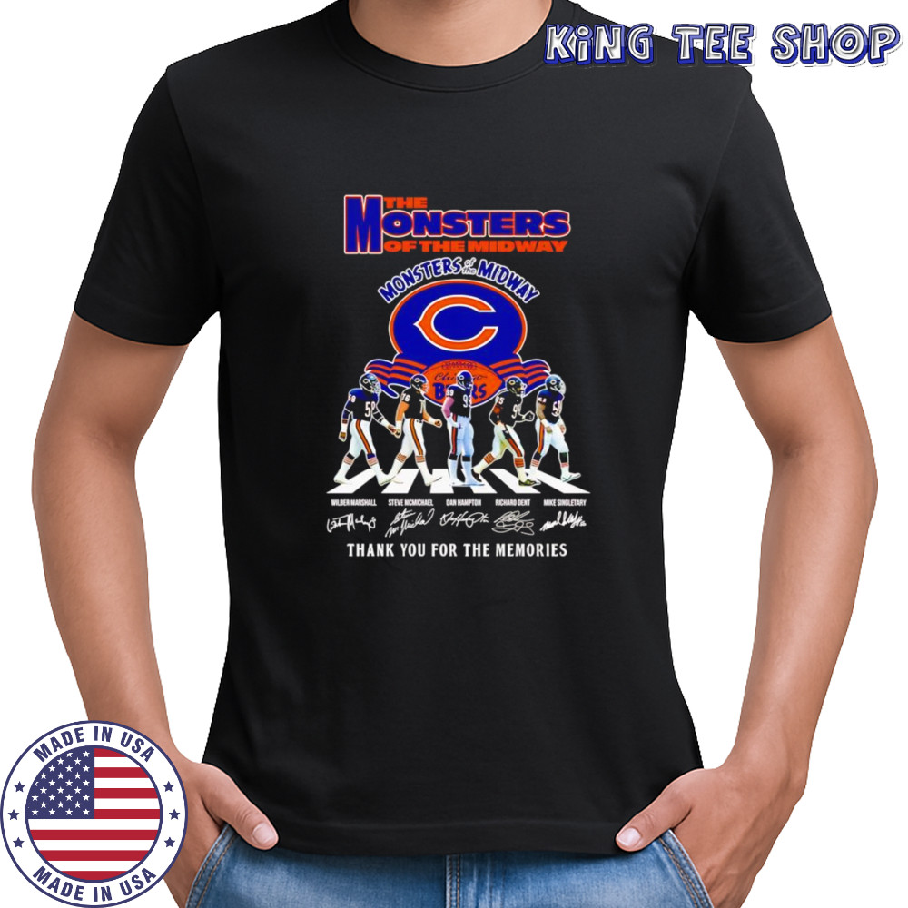 The Monster of the Midway Abbey Road thank you for the memories shirt