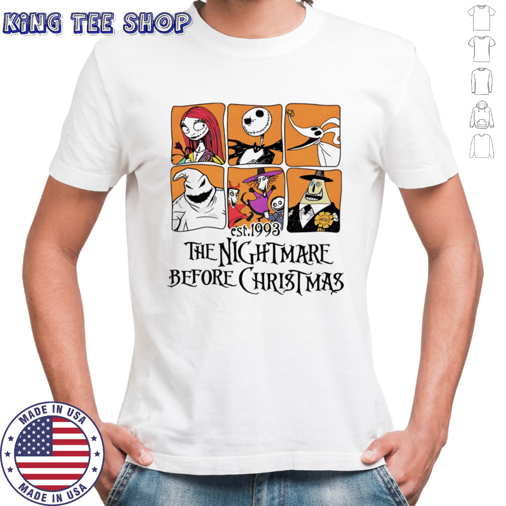 The Nightmare Before Christmas shirt