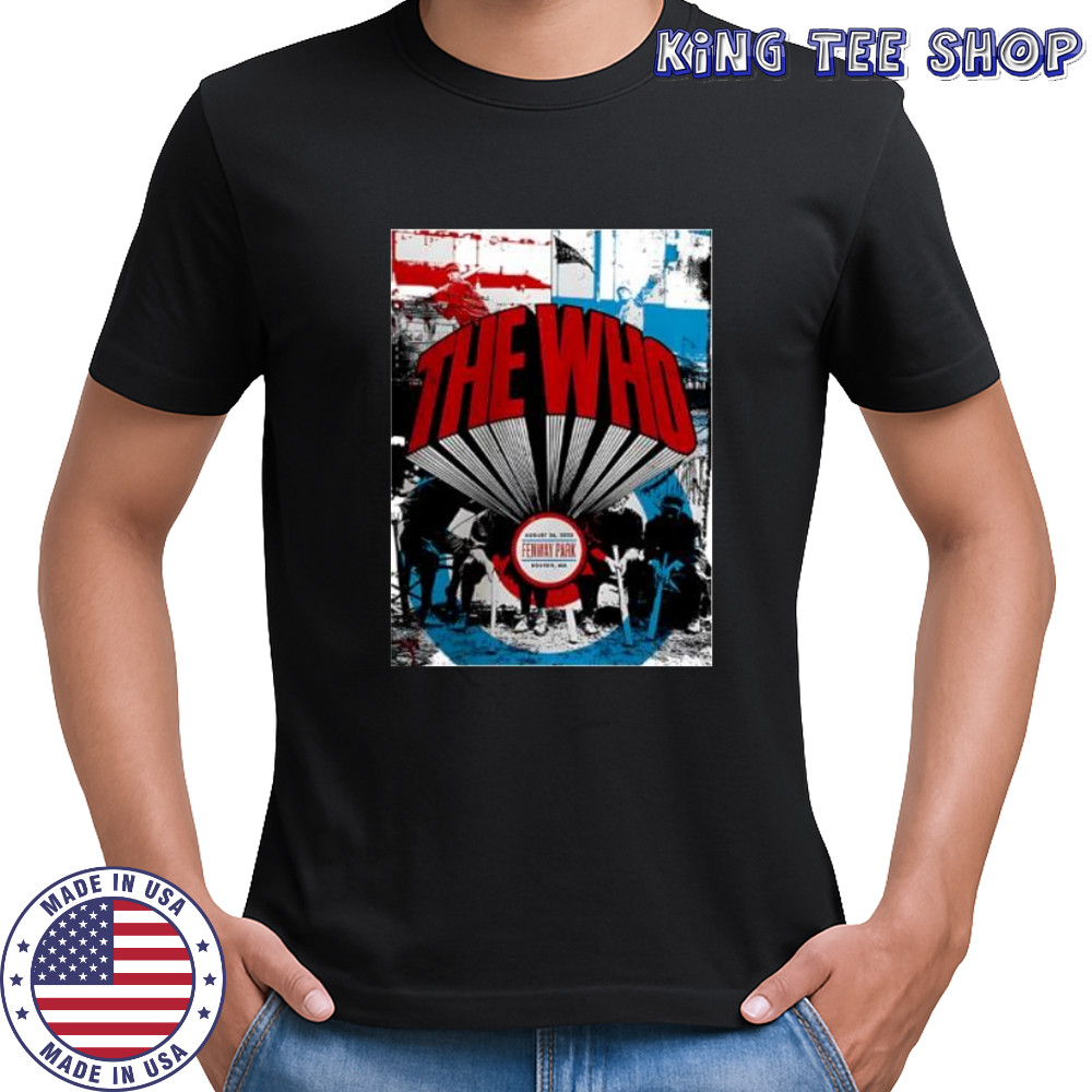 The Who Boston MA 2025 Merch shirt