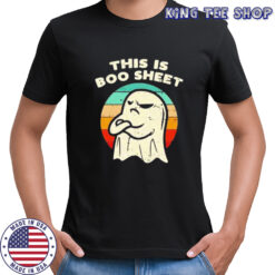 This is boo sheet ghost Halloween vintage shirt