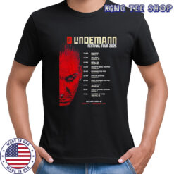 Till Lindemann Festival Tour 2025 Dates T-shirt