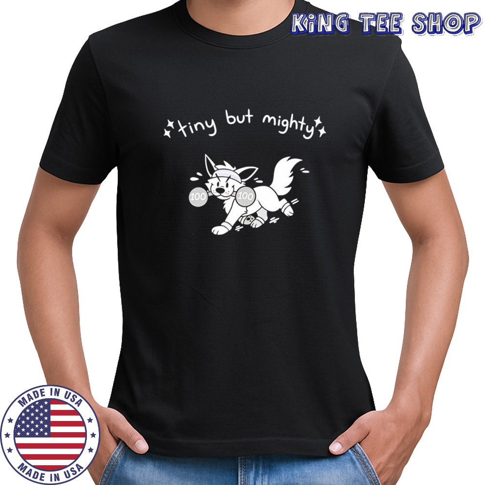 Tiny but mighty furry shirt