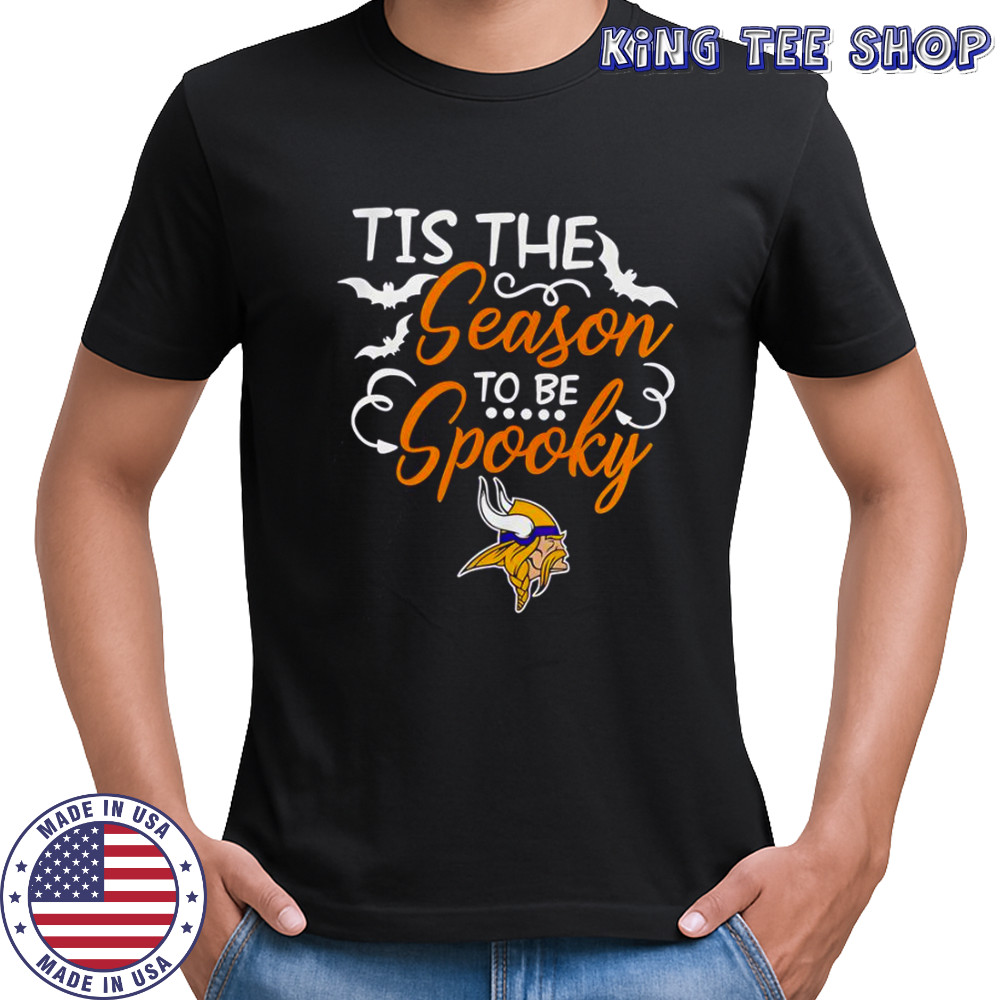 Tis The Season To Be Spooky Minnesota Vikings T-Shirt