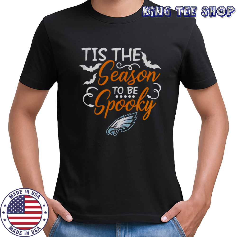 Tis The Season To Be Spooky Philadelphia Eagles T-Shirt