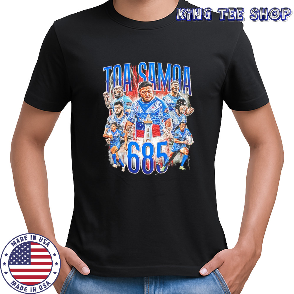Toa Samoa Rugby League graphic shirt