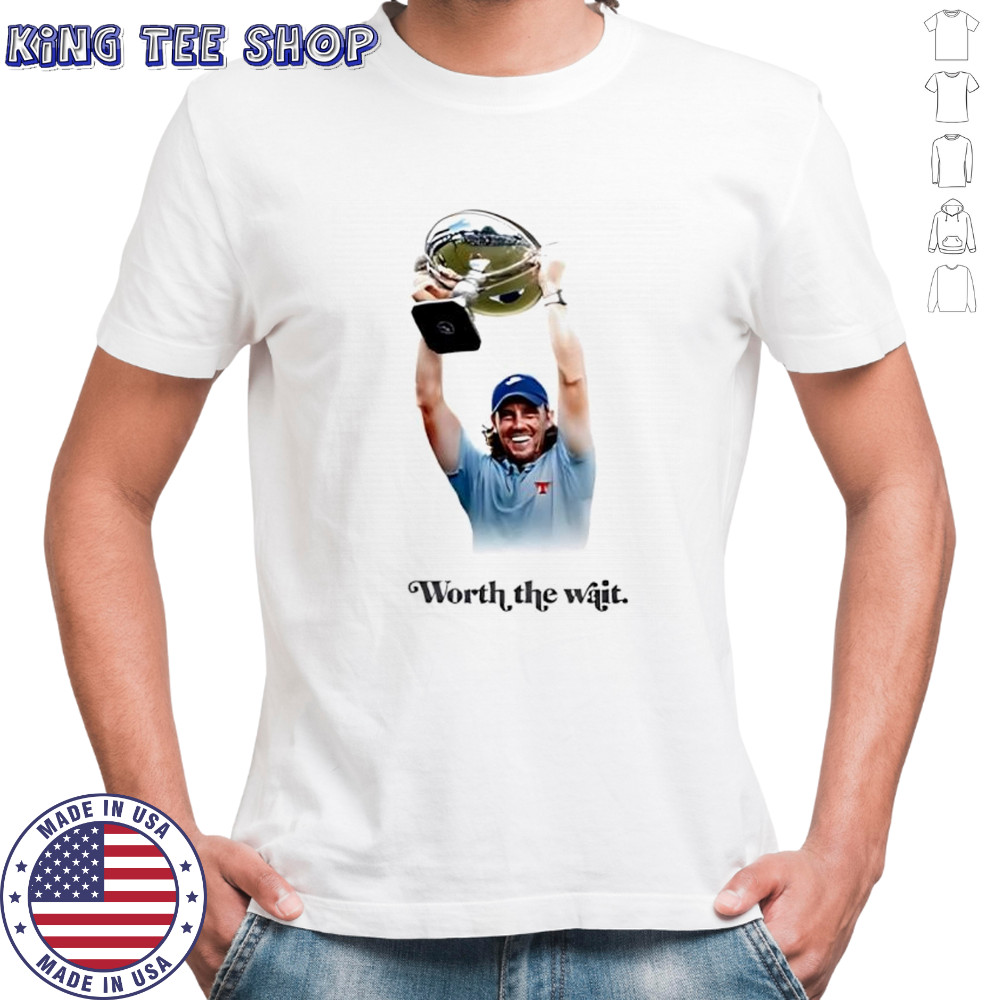 Tommy Fleetwood worth the wait Pga Tour Champion 2025 shirt