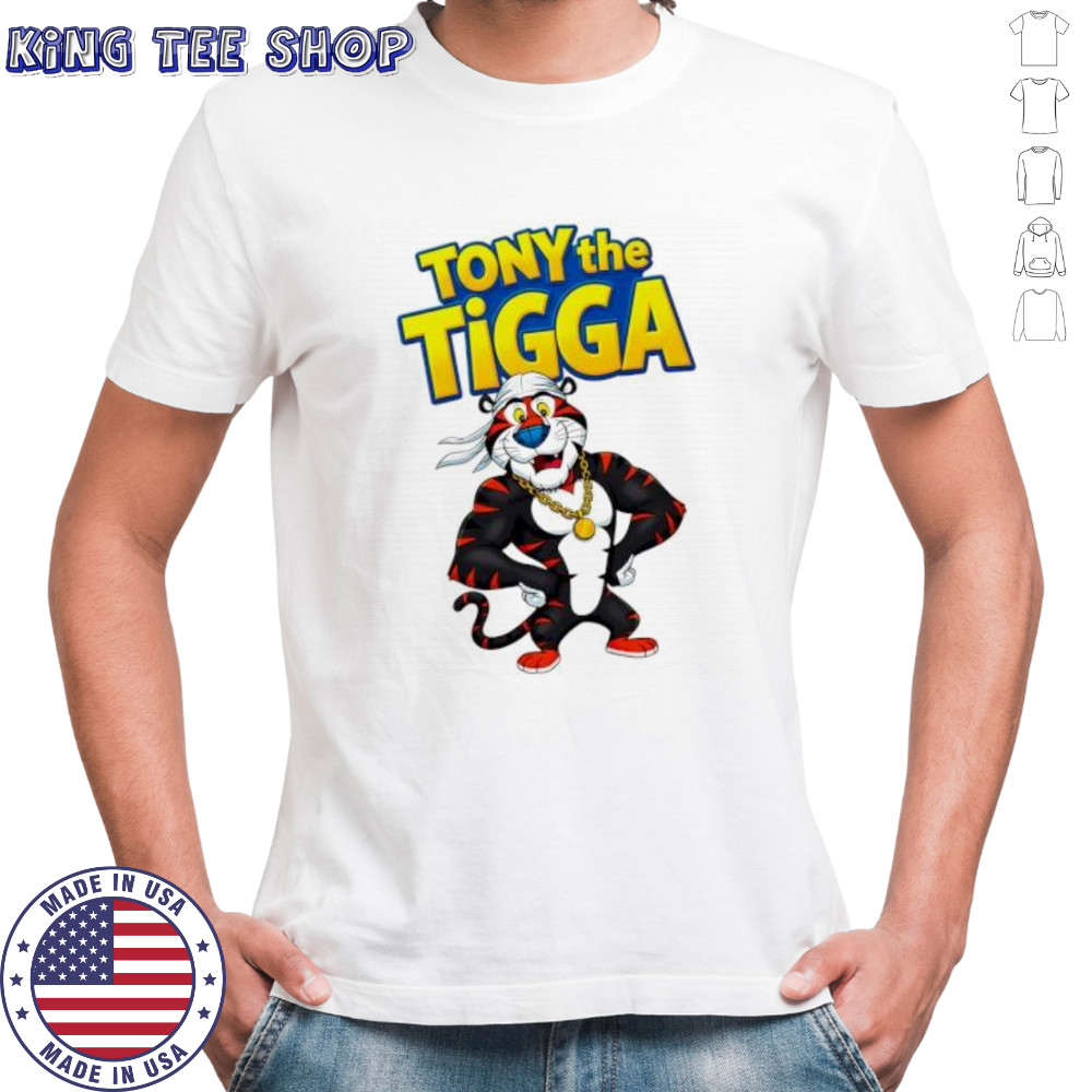 Tony the Tigga cartoon shirt