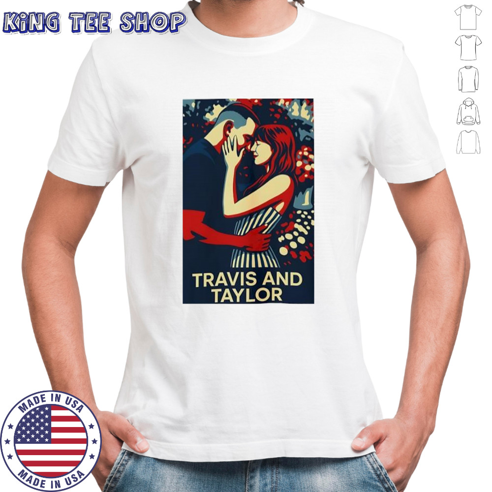 Travis and Taylor Engagement hope shirt