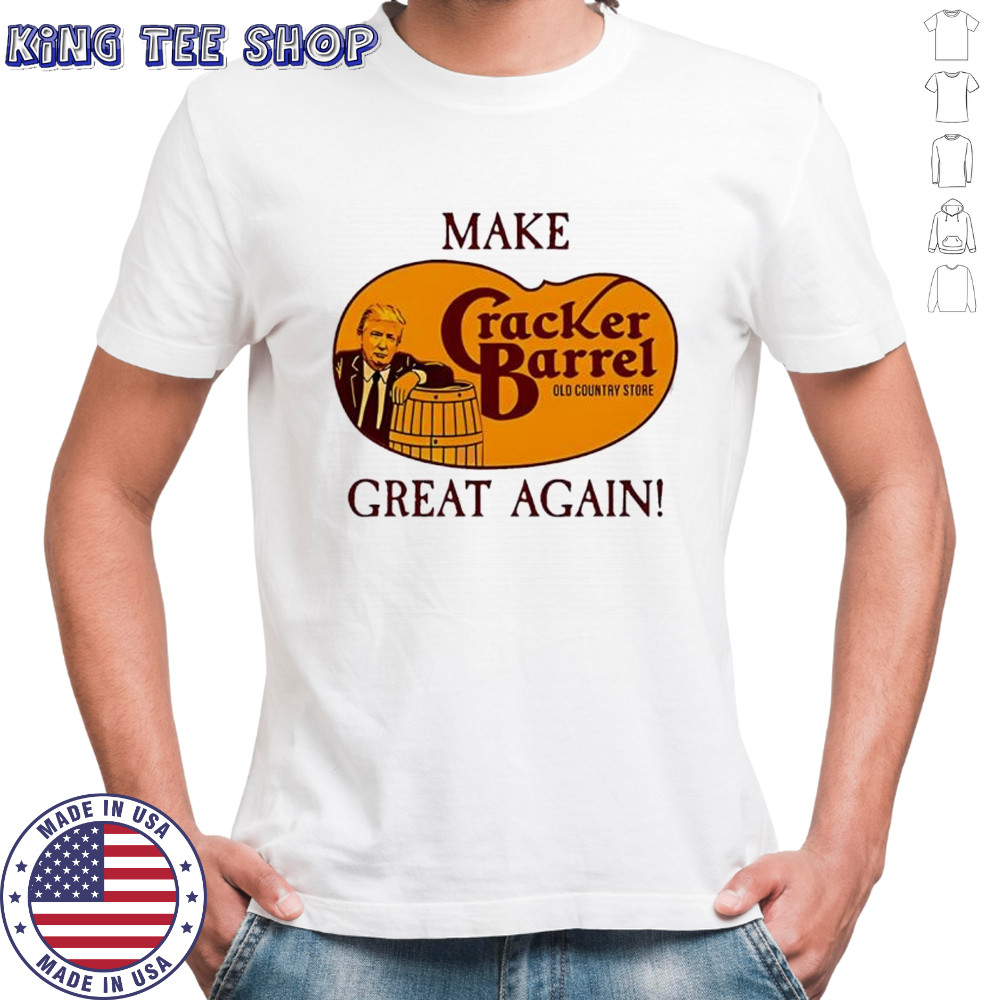 Trump Make Cracker Barrel Great Again logo shirt