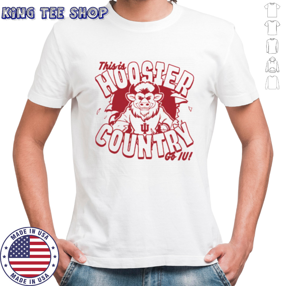 U Hoosier Country 2025 Bison Shirt