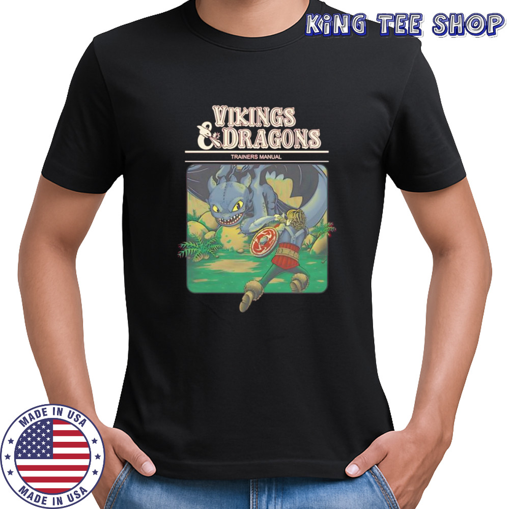 Vikings and dragons trainers manual shirt