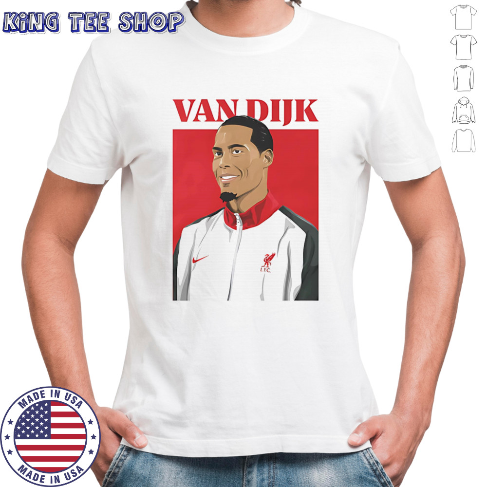 Virgil van Dijk Liverpool graphic shirt