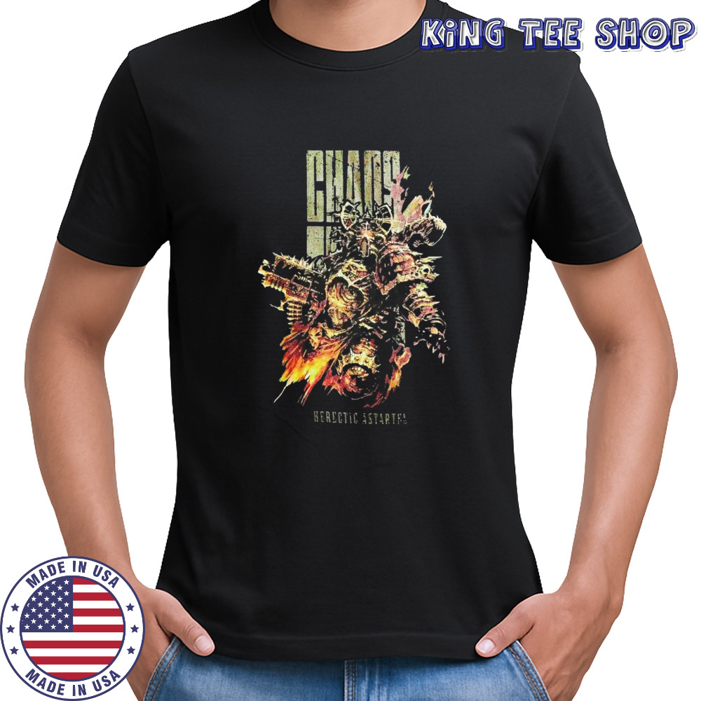 Warhammer 40K Chaos Herectic Zine shirt
