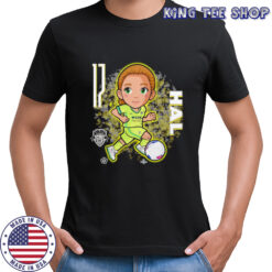 Washington Spirit Hal Hershfelt chibi cartoon shirt