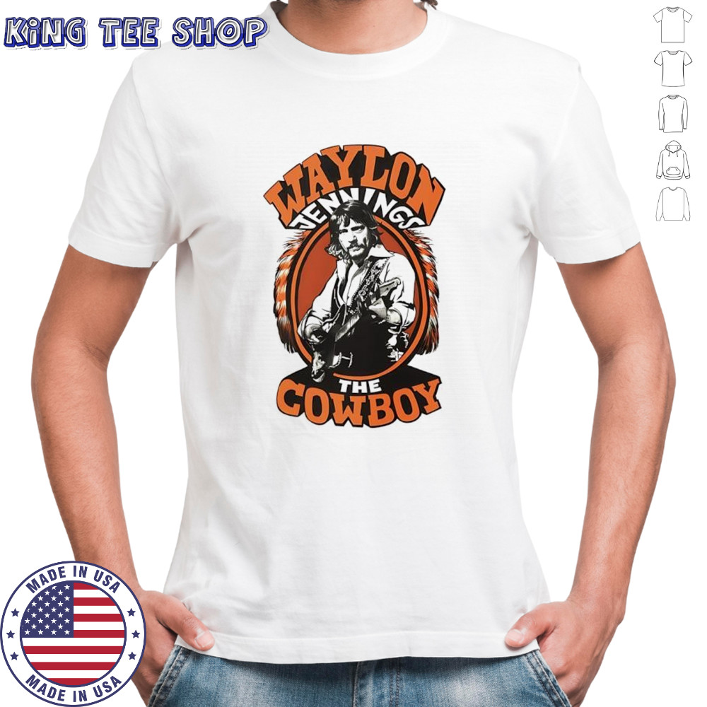Waylon jennings the cowboy shirt