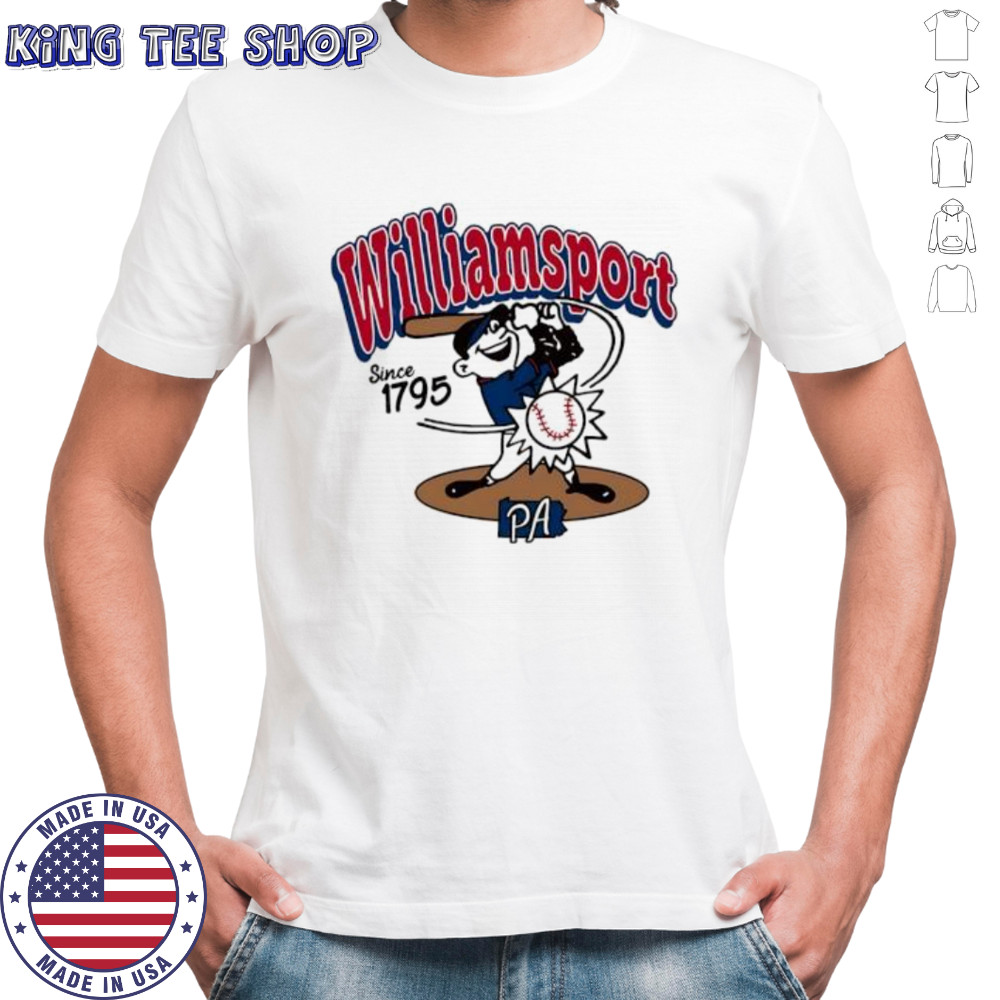 Williamsport Cream Batter since 1795 baseball shirt