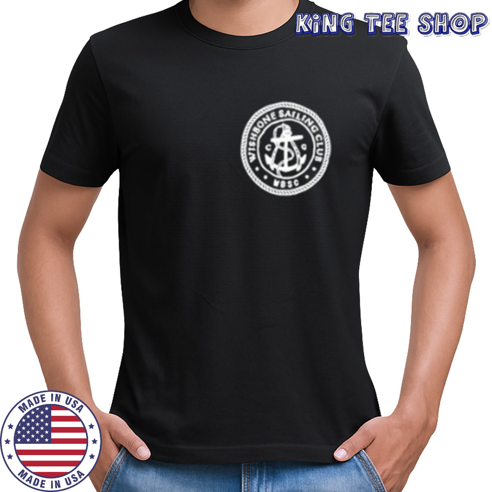Wishbone Sailing Club WBSC logo shirt
