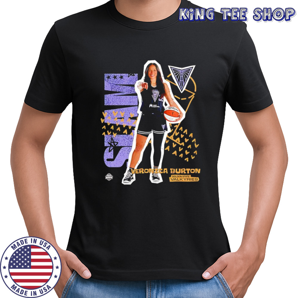 WSLAM Golden State Valkyries Veronica Burton shirt
