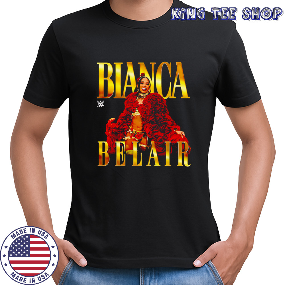 WWE Bianca Belair Rose Coat design style shirt