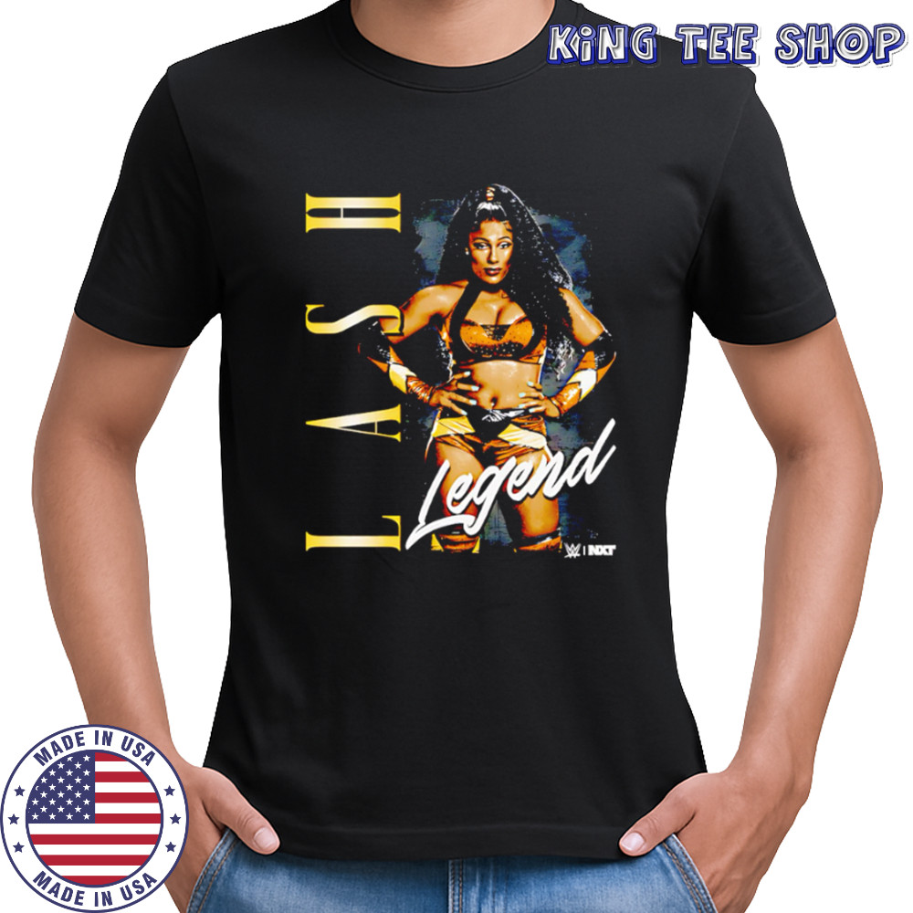 WWE Lash Legend Pose NXT graphic shirt