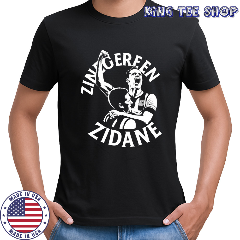 Zinedine Zidane Real Madrid CF black white shirt