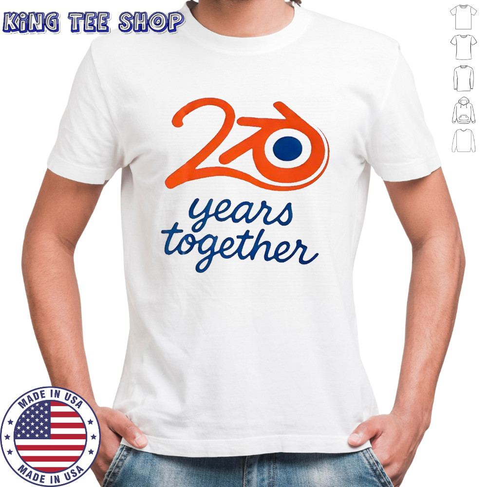 20 years together shirt