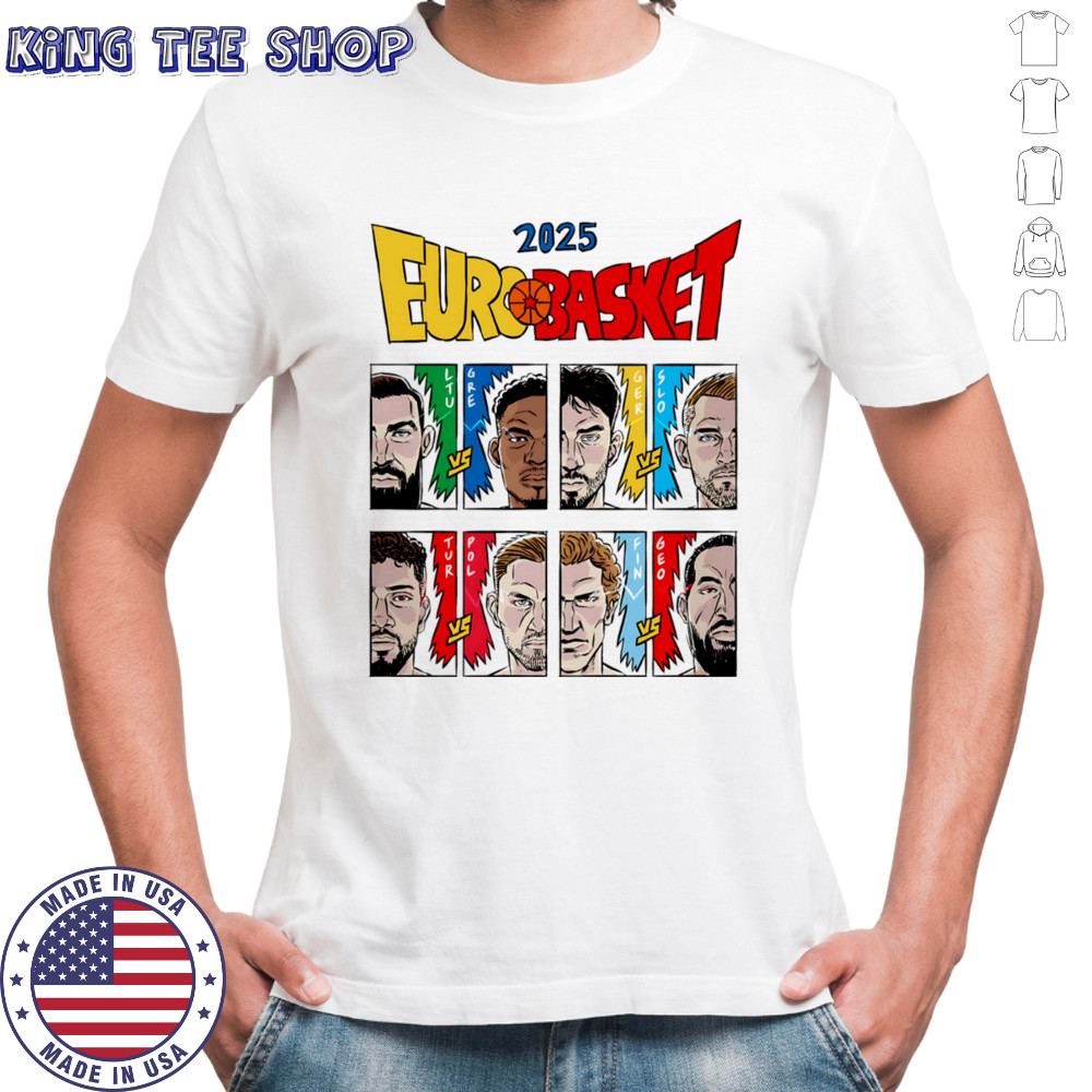 2025 EuroBasket Dragon Ball shirt