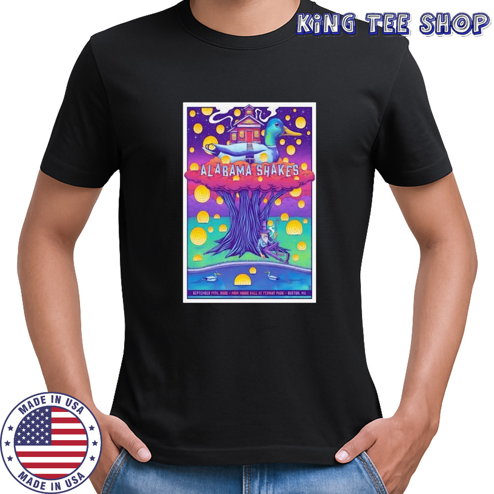 Alabama Shakes Boston Massachusetts poster shirt
