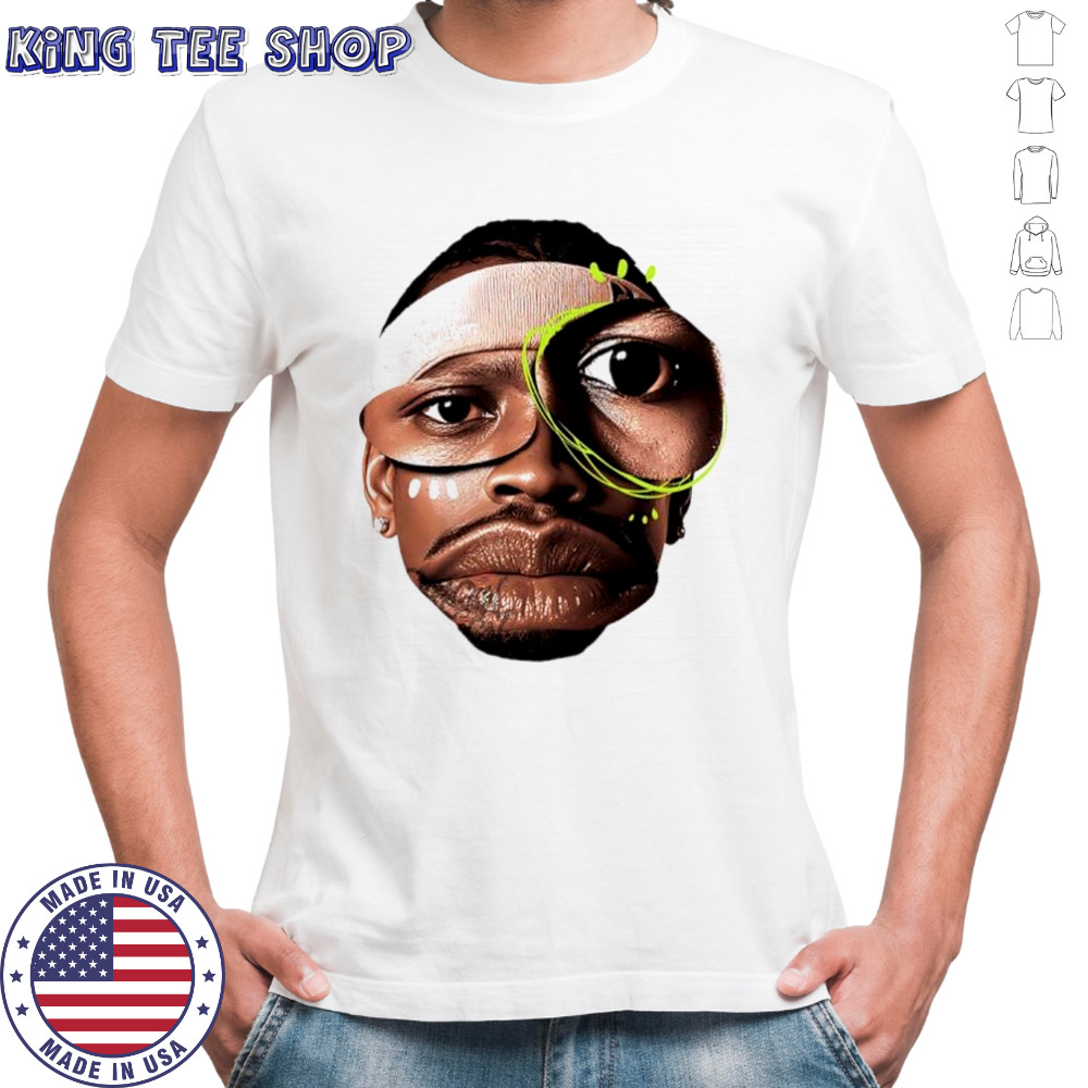 Allen Iversonbasketball the answer big head shirt