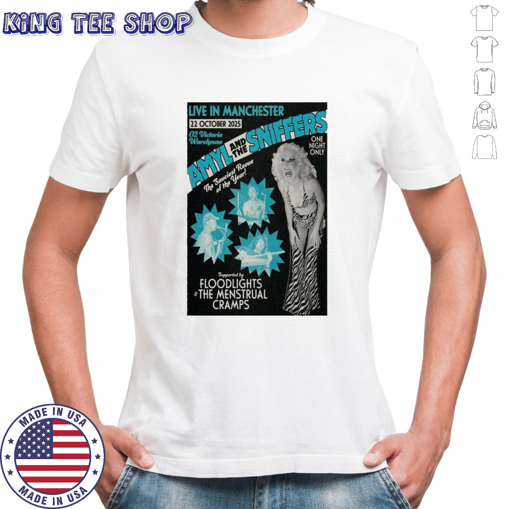 Amyl And The Sniffers Manchester UK Oct 22 2025 T-shirt