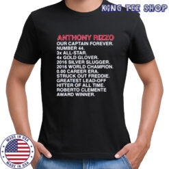Anthony Rizzo Career Stats Baseball Fan shirt