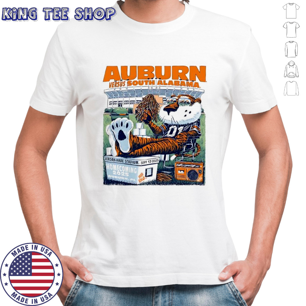 Apparel Auburn vs South Alabama Jordan Hare Stadium shirt