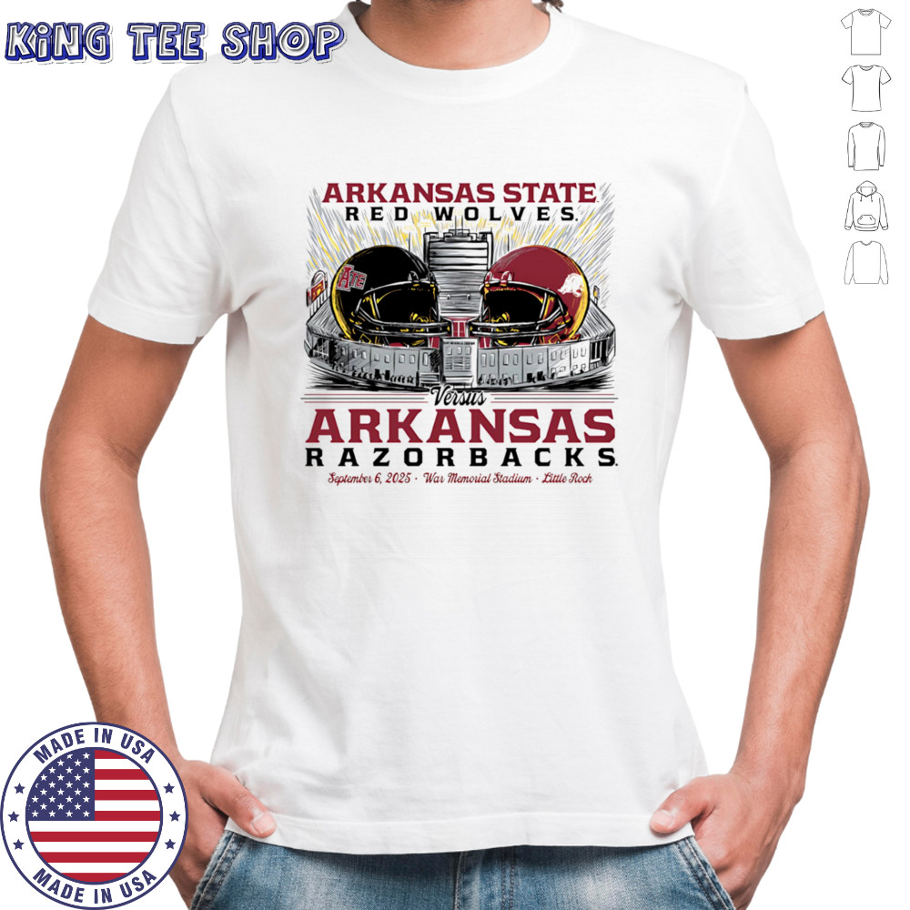 Arkansas vs Arkansas State Game Day 2025 shirt