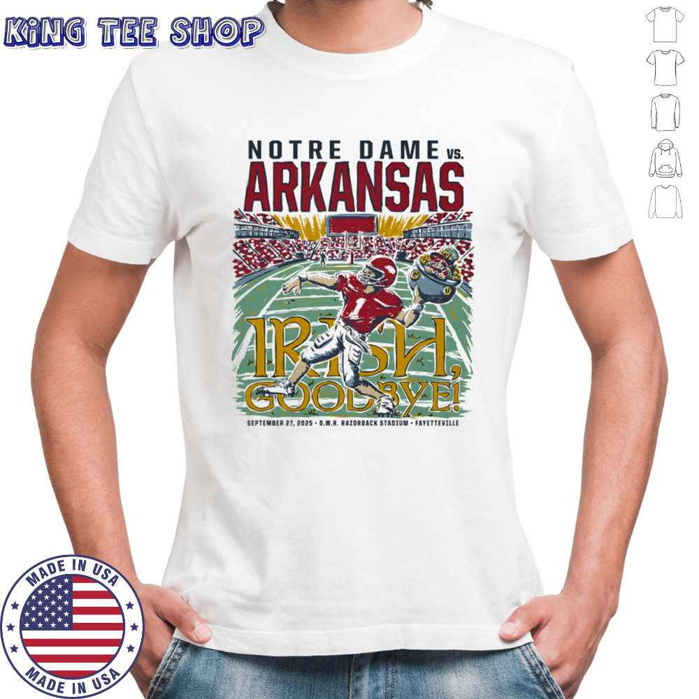 Arkansas vs Notre Dame Game Day 2025 shirt