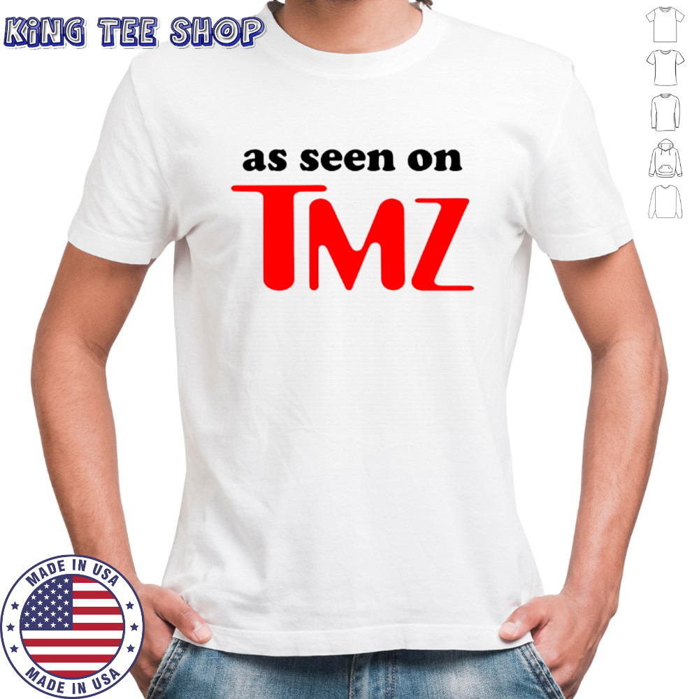 As Seen on TMZ logo shirt