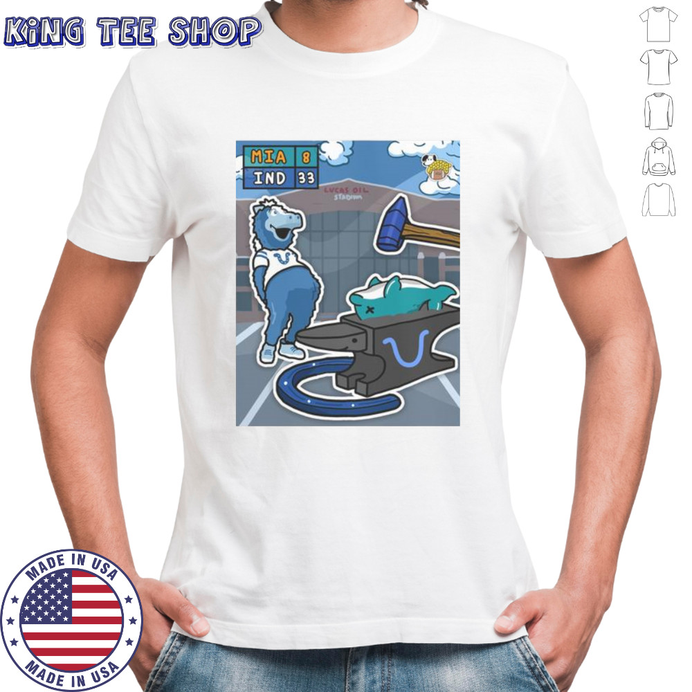 Awesome Indianapolis Colts Demolish The Miami Dolphins T-Shirt