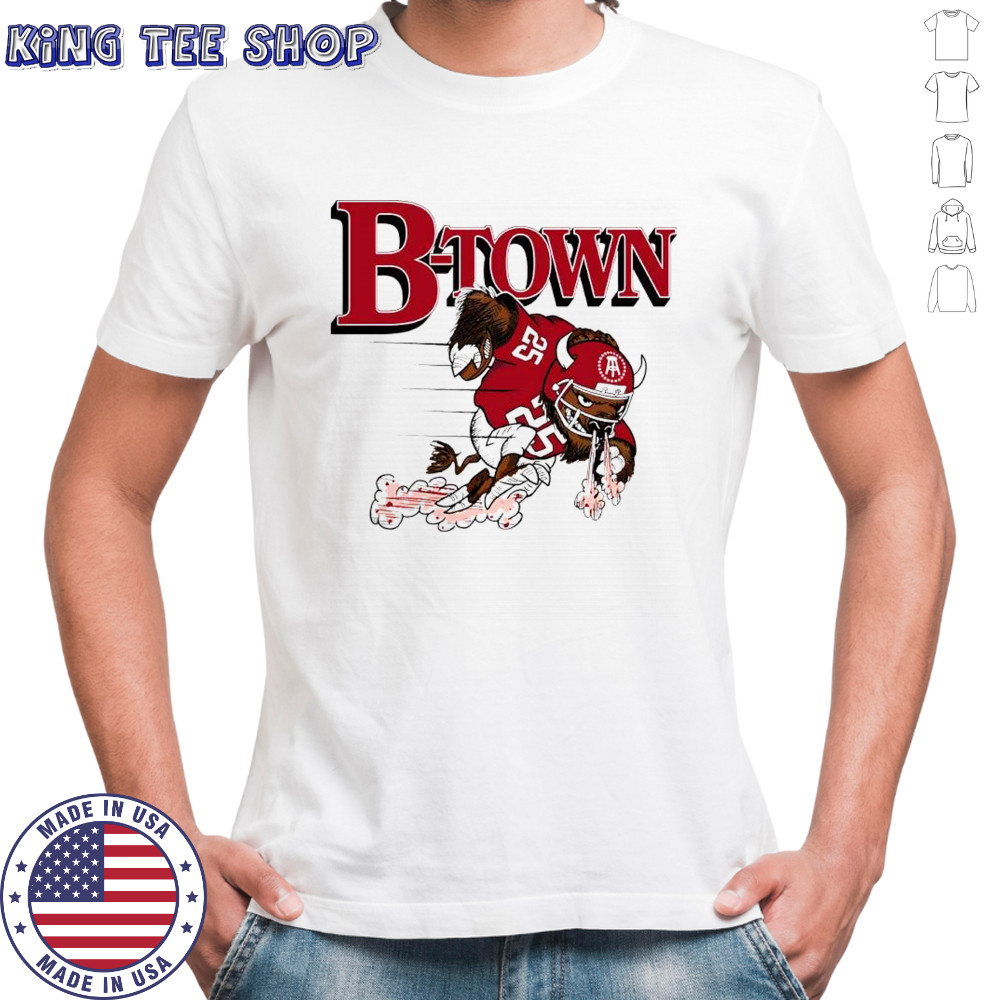 B-Town Bison Indiana Sooners football shirt