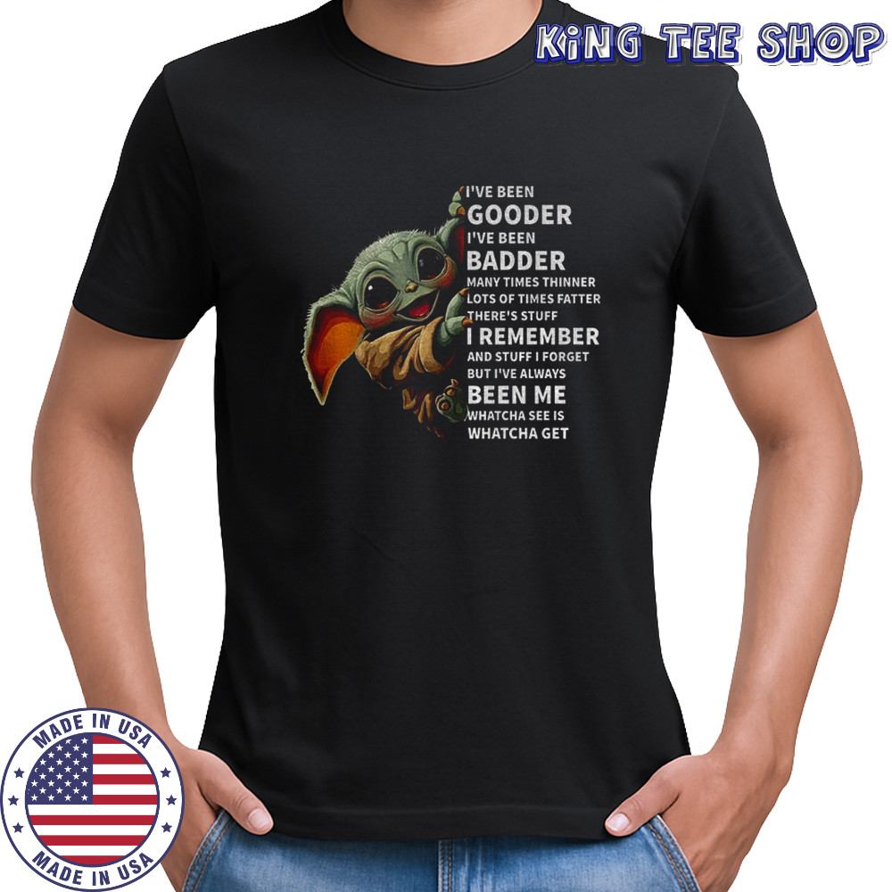 Baby Yoda if you don’t hear from me it’s because I don’t hear from you it works both ways shirt