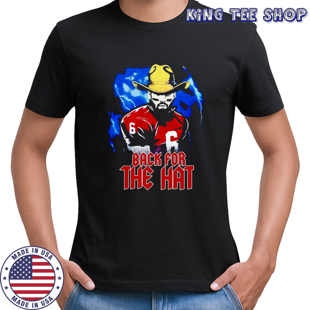 Baker Mayfield Tampa Bay Buccaneers back for the hat shirt