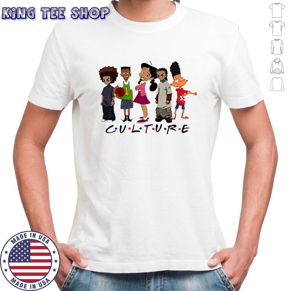 Black Cartoons Friends Black Girl Magic shirt