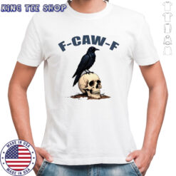 Black cow and skull F Caw F vintage shirt