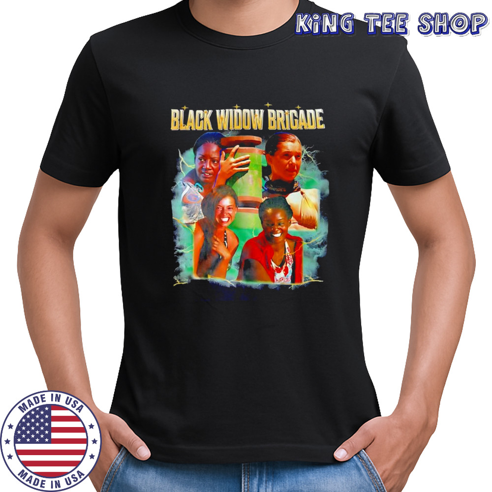 Black Widow Brigade graphic shirt